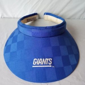 Vintage New York Giants NFL  Imperial Headwear Sun Visor